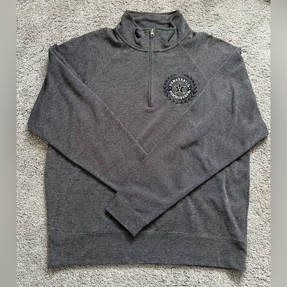 Men’s Vanderbilt University Commodores Quarter-Zip Sweater - Picture 2 of 4